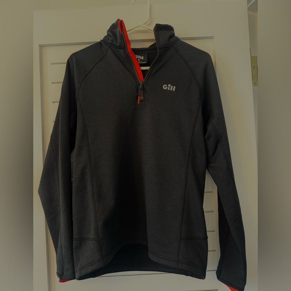 Gill Men's Charcoal Thermal Zip-Up